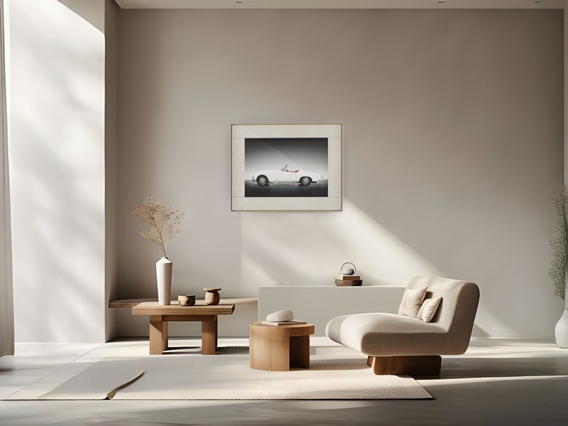 Premiere auf der CES 2026: Pininfarina und InkPoster(TM) präsentieren farbiges E-Paper-Art-Poster Duna im A1-Format - Foto: presseportal.de