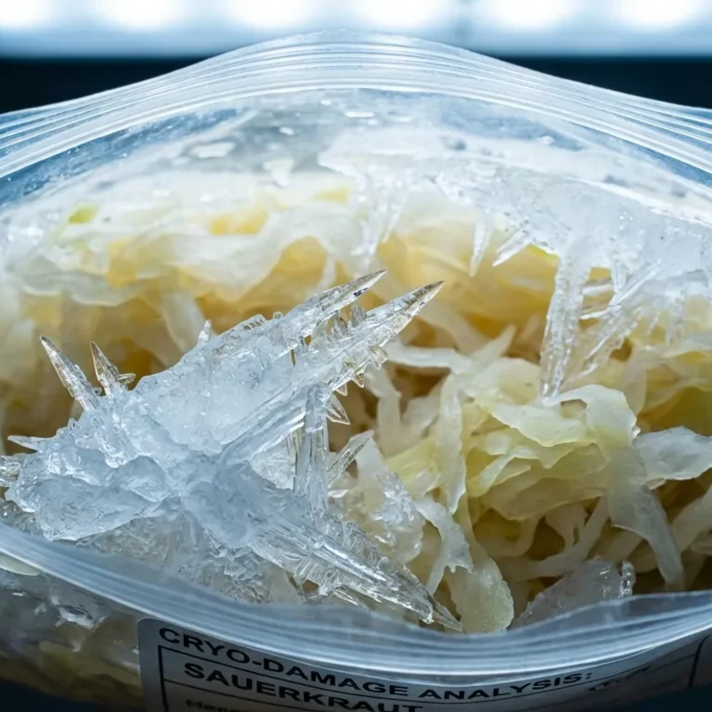 Sauerkraut-Fehler: Einfrieren zerstört gesunde Probiotika - Foto: über boerse-global.de
