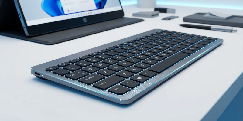 HP EliteBoard G1a: Der komplette Büro-PC steckt jetzt im Keyboard - Foto: über boerse-global.de