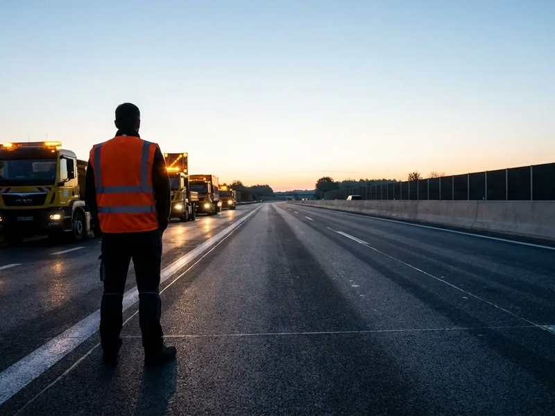 Autobahn-Mitarbeiter fordern sieben Prozent mehr Lohn - Foto: über boerse-global.de