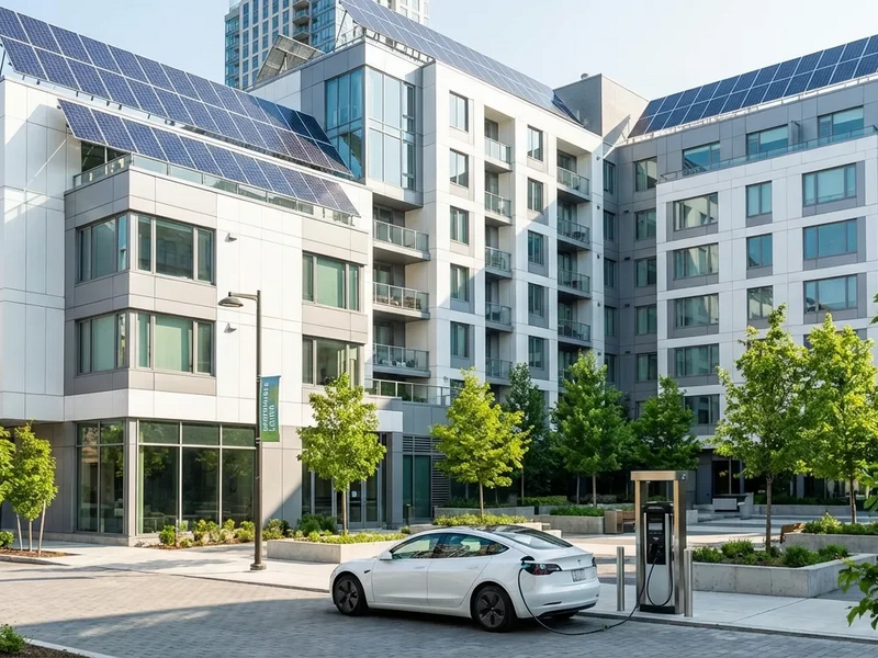 Steuerreform erleichtert Mieterstrom und Ladesäulen für Vermieter - Foto: über boerse-global.de