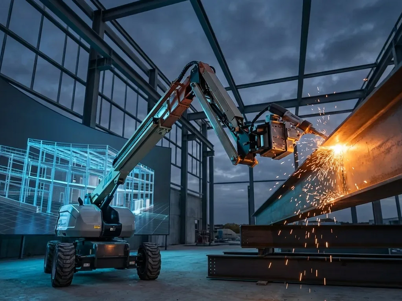 Oshkosh präsentiert autonomen Roboter-Boomlift auf der CES - Foto: über boerse-global.de