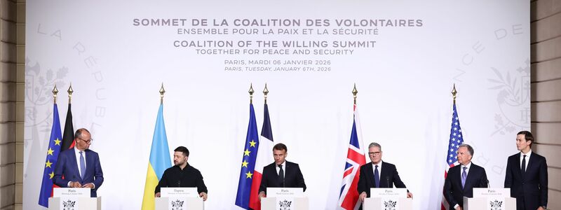 Die westlichen Partnerländer wollen der Ukraine Sicherheitsgarantien geben. - Foto: Tom Nicholson/PA Wire/dpa