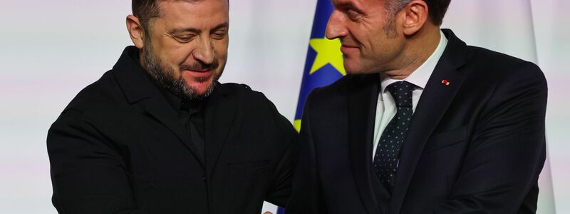 Die Ukraine erhält neue Sicherheitszusagen, aber für Selenskyj sind nicht alle Probleme gelöst. - Foto: Ludovic Marin/Pool AFP/AP/dpa