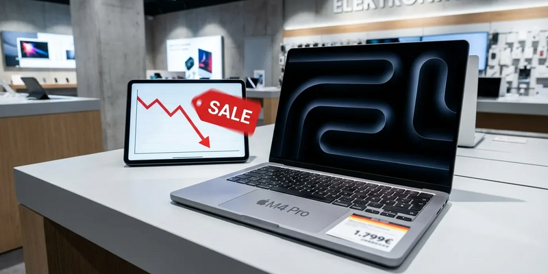 Apple MacBook Pro: M4-Modelle stürzen unter 2.000-Euro-Marke - Foto: über boerse-global.de