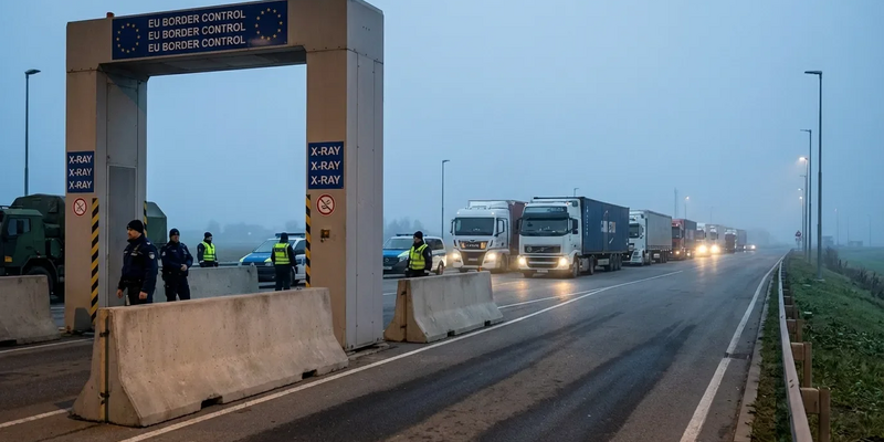 EU verschärft Kontrollen an Ostgrenze mit neuer Hürde für Handel - Foto: über boerse-global.de