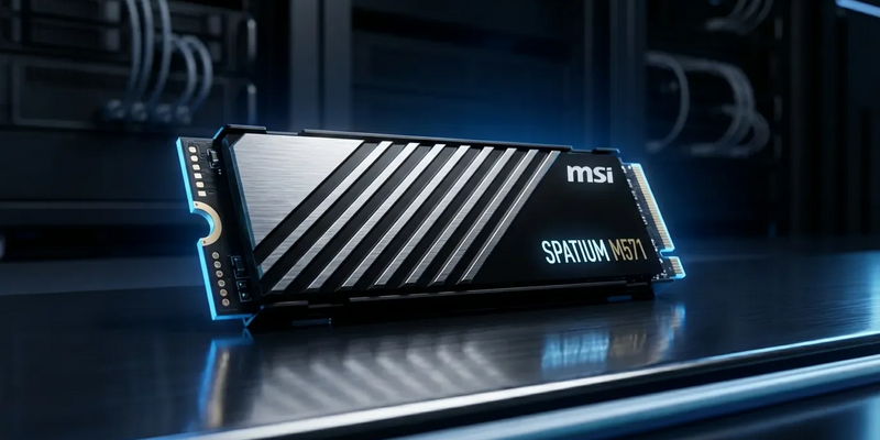 MSI SPATIUM M571: Neuer SSD-Flagship erreicht 14 GB/s - Foto: über boerse-global.de