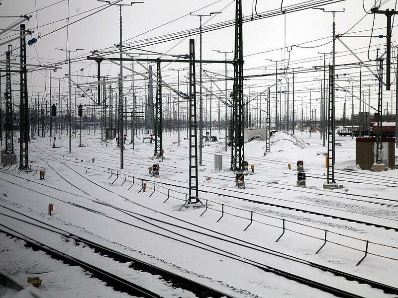 Winter bei der Deutschen Bahn (Archiv) - Foto: via dts Nachrichtenagentur