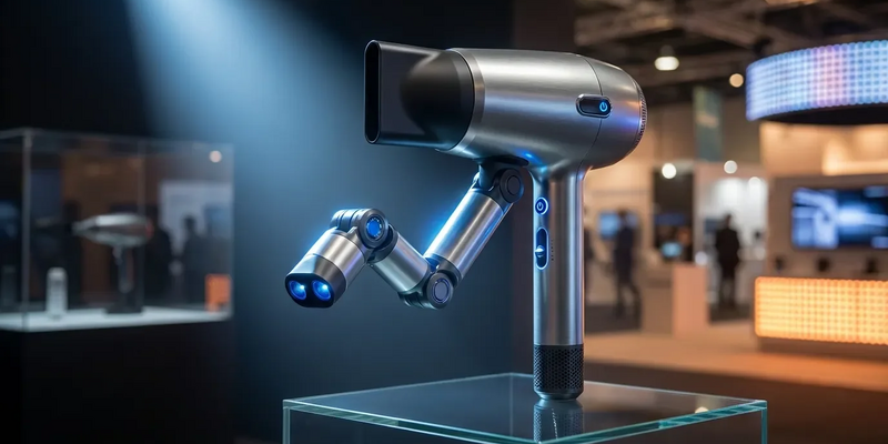 Pilot 20: Dieser Föhn trocknet Ihr Haar mit Roboterarmen - Foto: über boerse-global.de