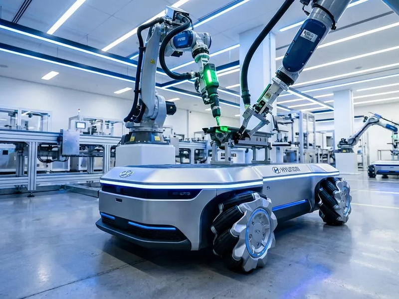 Hyundai startet Serienproduktion des MobED-Roboterchassis - Foto: über boerse-global.de