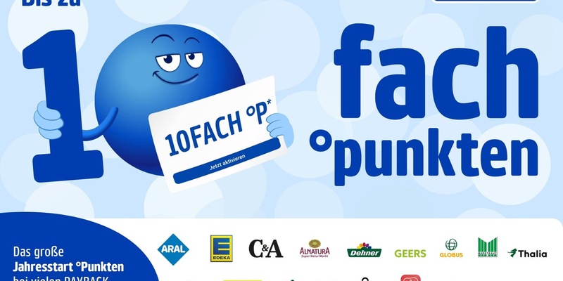 Das große Jahresstart-Punkten: PAYBACK Partner starten gemeinsam in ein punktereiches Jahr - Foto: presseportal.de