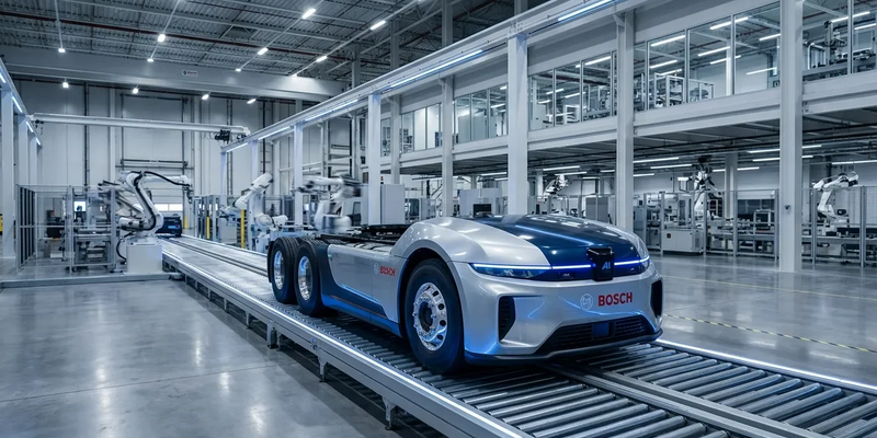 Bosch und Kodiak AI starten Serienproduktion autonomer Lkw - Foto: über boerse-global.de
