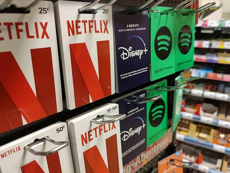 Guthaben-Karten für Streaming-Dienste (Archiv) - Foto: via dts Nachrichtenagentur