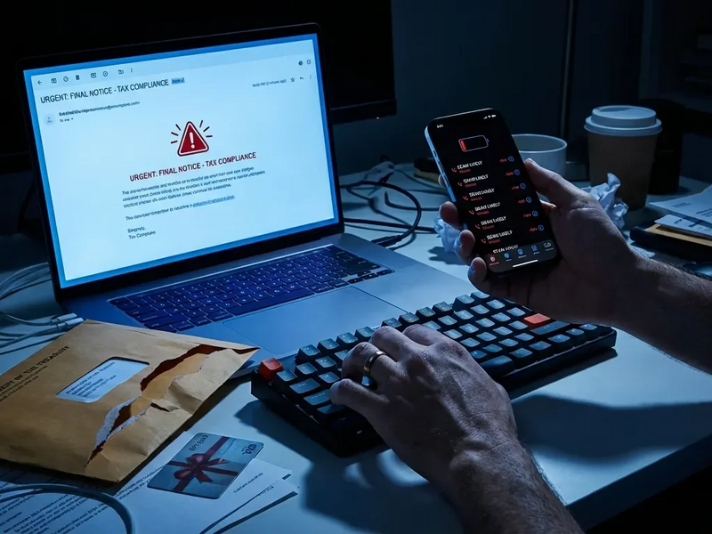 Cyberkriminelle starten mit neuem Betrugsjahr in 2026 - Foto: über boerse-global.de