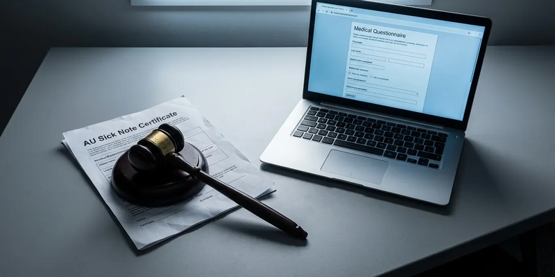 Internet-Krankenschein: Fristlose Kündigung nach Gerichtsurteil - Foto: über boerse-global.de