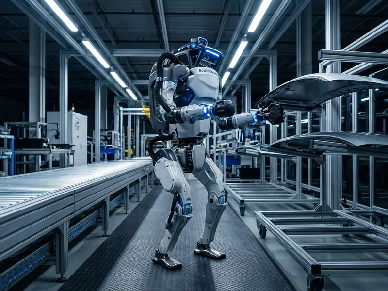 Atlas-Roboter: Vom Show-Akrobaten zum Fabrikarbeiter - Foto: über boerse-global.de