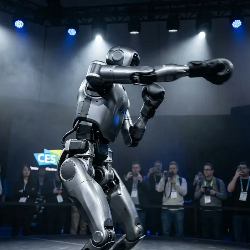 Unitree G1: Boxender Roboter begeistert auf der CES - Foto: über boerse-global.de