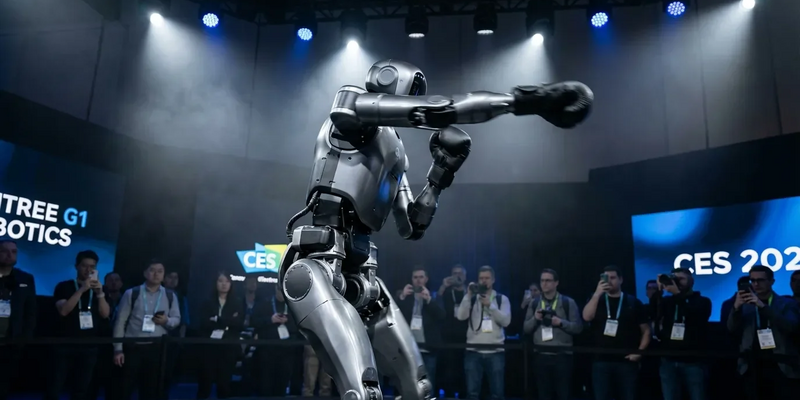 Unitree G1: Boxender Roboter begeistert auf der CES - Foto: über boerse-global.de