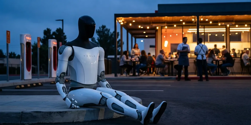 Teslas Roboter-Kellner in Hollywood: Das Ende einer Vision - Foto: über boerse-global.de