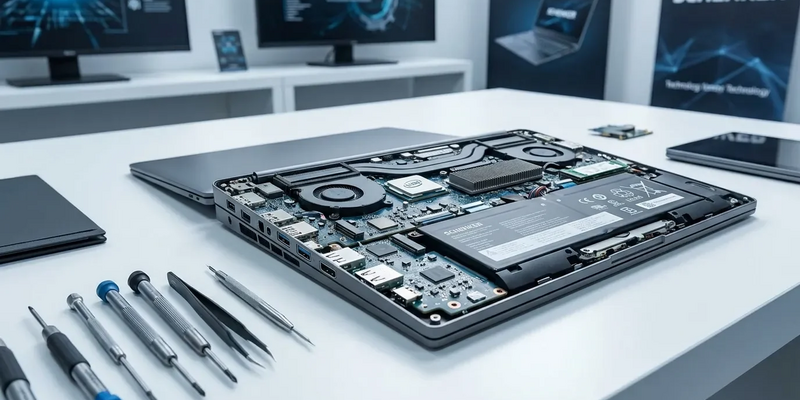 Schenker Element 16: Deutscher Hersteller greift Framework mit modularer Laptop-Revolution an - Foto: über boerse-global.de