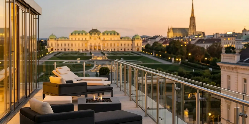 Winegg lanciert Luxus-Dachgeschosse am Wiener Belvedere - Foto: über boerse-global.de