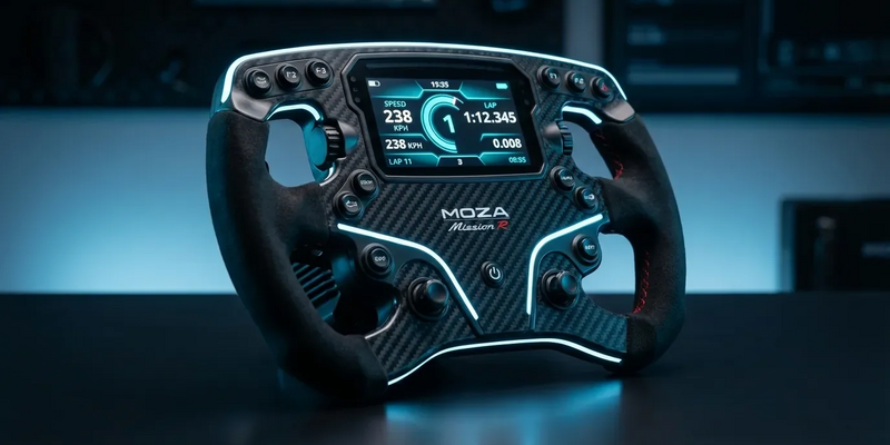 Moza Racing lanciert mit Porsche Mission R Lenkrad neue Premium-Klasse - Foto: über boerse-global.de