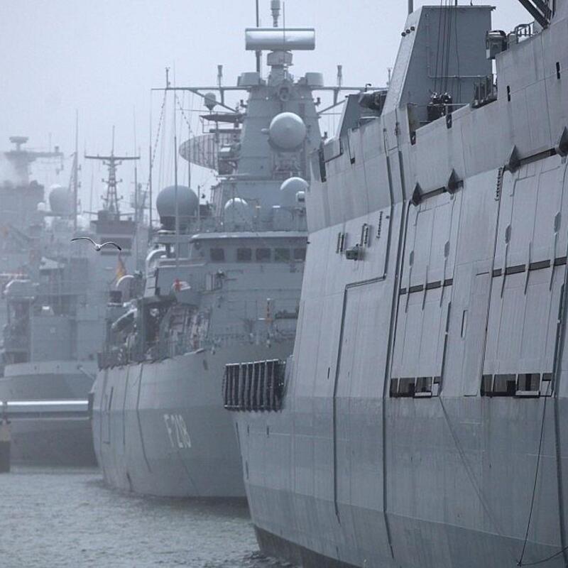 Deutsche Kriegsschiffe (Archiv) - Foto: via dts Nachrichtenagentur