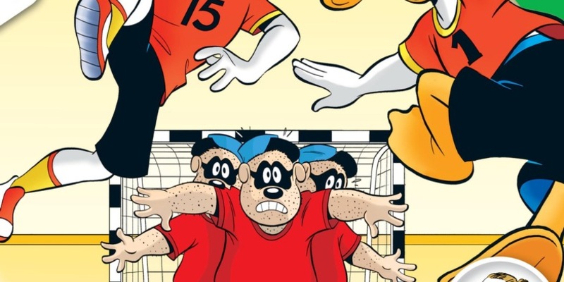 Handball-Comics mit Juri Knorr und Andraes Wolff im Micky Maus Magazin! - Foto: presseportal.de
