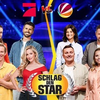 Annemarie Carpendale Thore Schölermann Marlene Lufen Matthias Killing Simon Gosejohann Andrea Kaiser Aaron Troschke Caroline Frier Schlag den Star - Foto: Joyn, presseportal.de