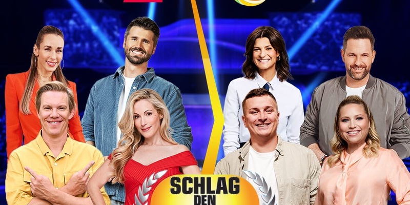 Annemarie Carpendale Thore Schölermann Marlene Lufen Matthias Killing Simon Gosejohann Andrea Kaiser Aaron Troschke Caroline Frier Schlag den Star - Foto: Joyn, presseportal.de
