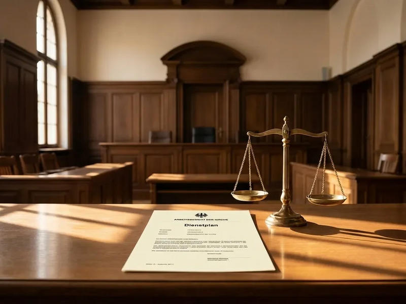 Kirchliche Arbeitsgerichte stärken Mitbestimmung bei Dienstplänen - Foto: über boerse-global.de