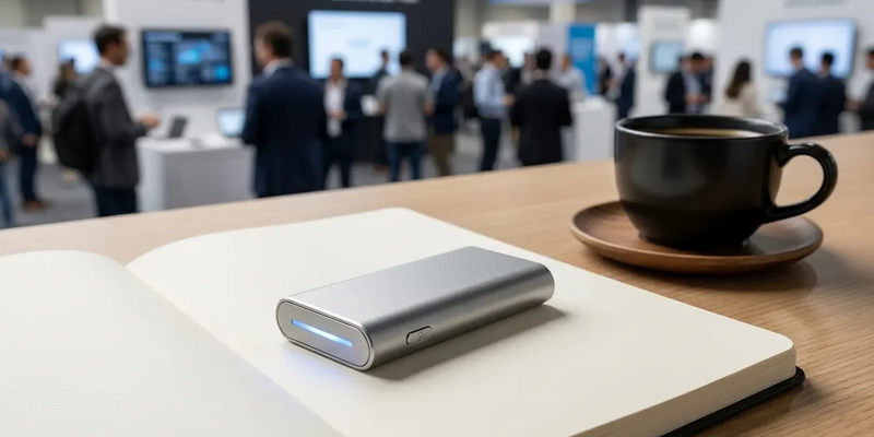 Plaud und Vocci zeigen auf der CES 2026 unsichtbare KI-Hardware - Foto: über boerse-global.de