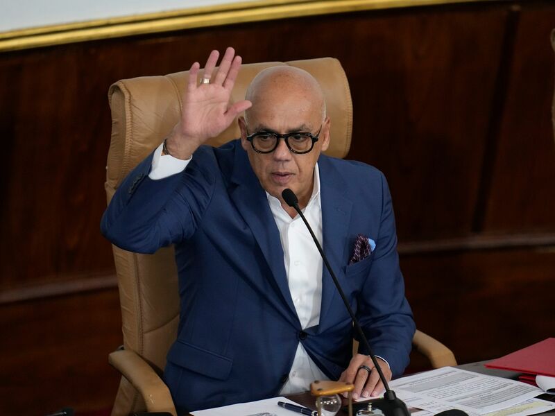 Details zur Freilassung der Häftlinge nannte Parlamentspräsident Jorge Rodríguez nicht. - Foto: Matias Delacroix/AP/dpa