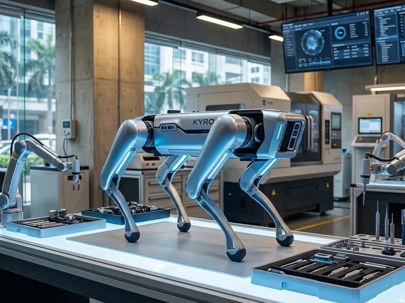 AMC Robotics baut in Vietnam neue Heimat für Roboter-Hund Kyro - Foto: über boerse-global.de
