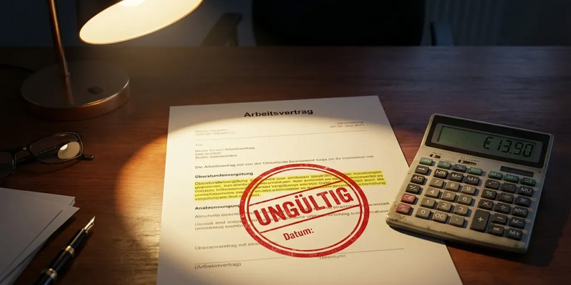 Pauschale Überstunden-Klauseln werden zum Kündigungsrisiko - Foto: über boerse-global.de