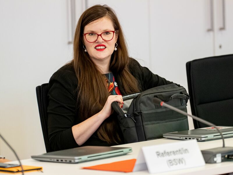 Brandenburgs Landtagsvizepräsidentin Jouleen Gruhn bleibt nach ihrem Wechsel von der BSW-Fraktion in die SPD-Fraktion im Amt (Archivbild). - Foto: Fabian Sommer/dpa