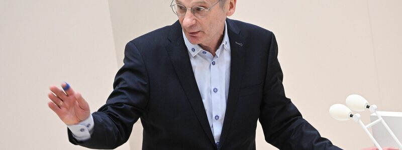 Die AfD will eine Neuwahl - der Antrag scheitert im Brandenburger Landtag. - Foto: Jens Kalaene/dpa