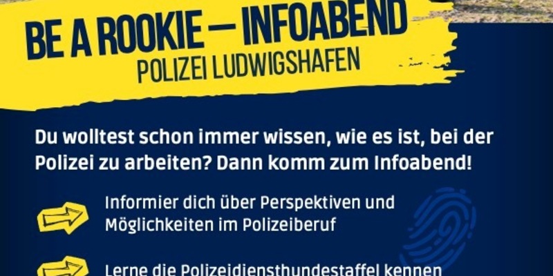 POL-PPRP: Traumberuf Polizei: Berufsinfoabend bei der Polizeiinspektion Ludwigshafen 1 - Foto: presseportal.de