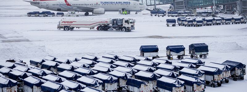 Am Flughafen Hannover-Langenhagen kam es zu Ausfällen. - Foto: Moritz Frankenberg/dpa