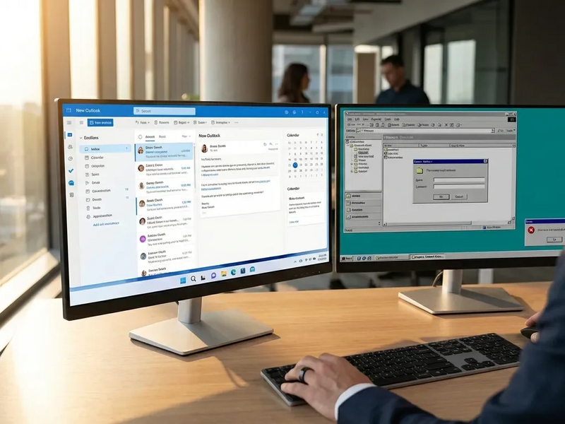 Outlook 2026: Microsoft erzwingt den Wechsel zum neuen Standard - Foto: über boerse-global.de