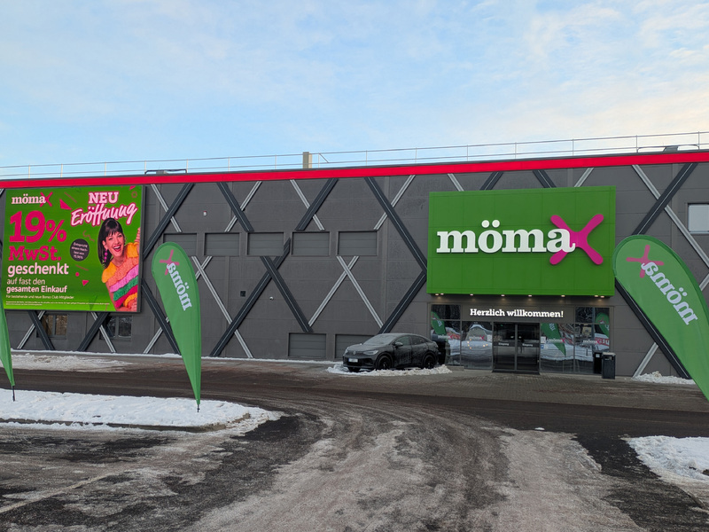 mömax in Rangsdorf - Foto: XXXLutz KG über pressetext.de