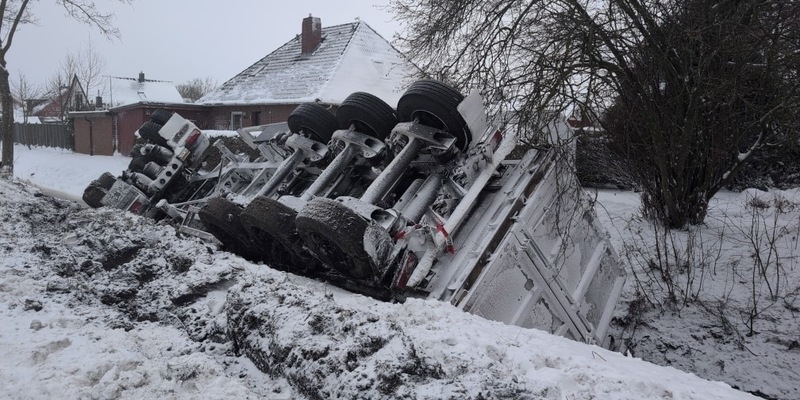 POL-CUX: Zweite Zwischenbilanz zur Wetterlage und dem Verkehrsunfallgeschehen innerhalb der Polizeiinspektion Cuxhaven (Foto im Anhang) - Foto: presseportal.de