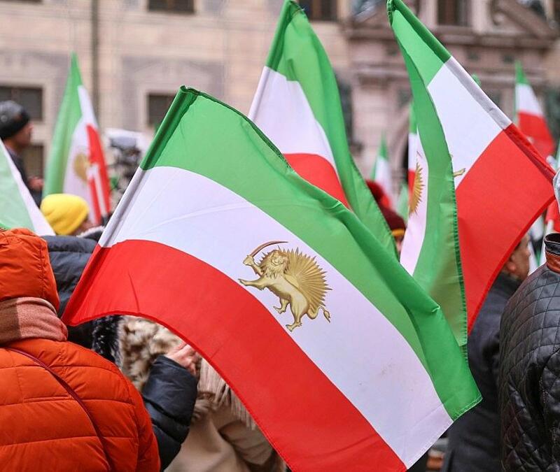 Anti-Iran-Protest (Archiv) - Foto: via dts Nachrichtenagentur