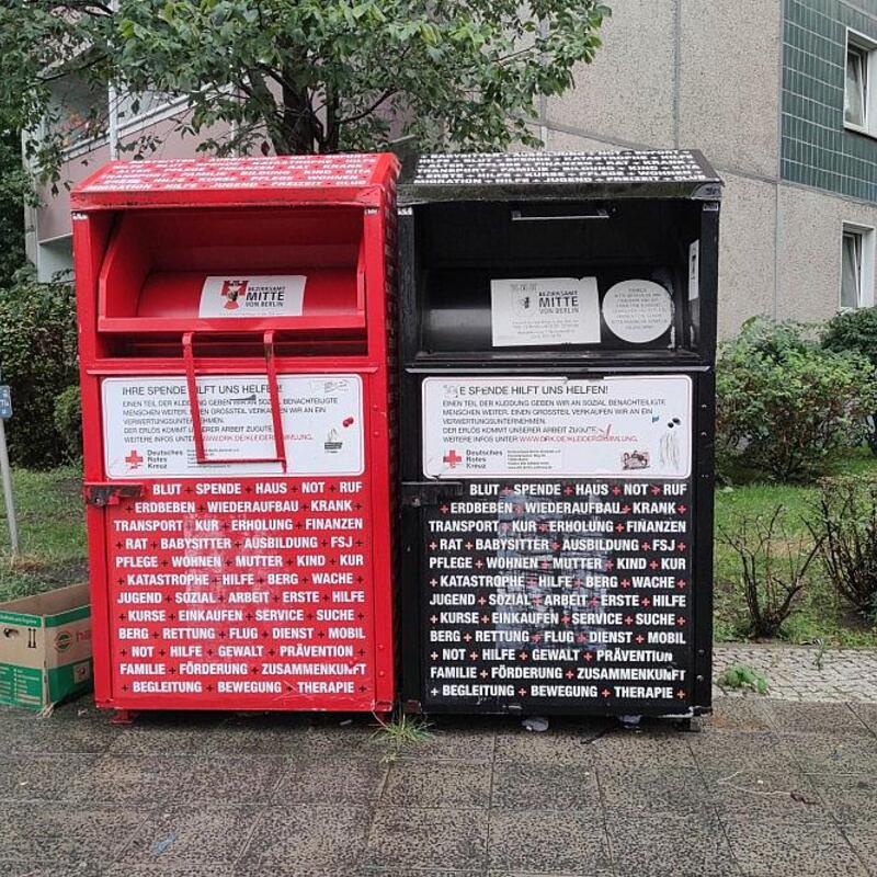 Sammelcontainer für Altkleider (Archiv) - Foto: via dts Nachrichtenagentur