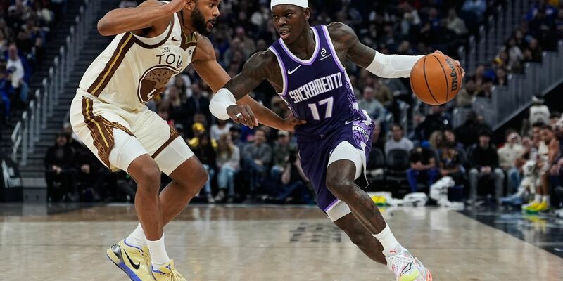 Dennis Schröder (r.) kam auf 15 Punkte. - Foto: Godofredo A. Vásquez/AP/dpa