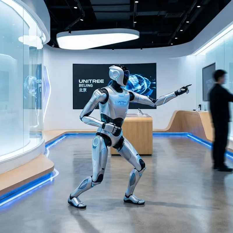 Unitree Robotics eröffnet weltweit ersten Humanoiden-Showroom in Peking - Foto: über boerse-global.de