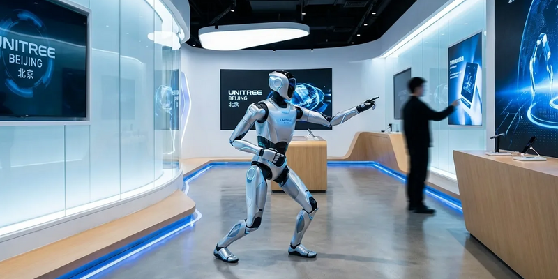 Unitree Robotics eröffnet weltweit ersten Humanoiden-Showroom in Peking - Foto: über boerse-global.de