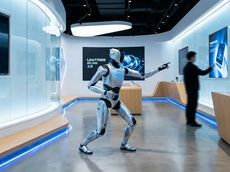 Unitree Robotics eröffnet weltweit ersten Humanoiden-Showroom in Peking - Foto: über boerse-global.de