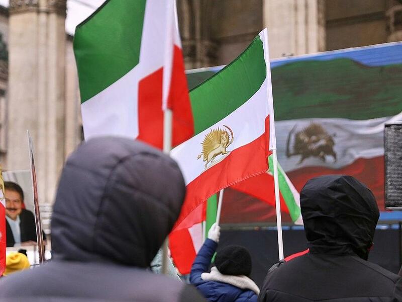 Anti-Iran-Protest (Archiv) - Foto: via dts Nachrichtenagentur