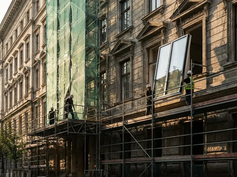'FIX IT!'-Ausstellung fordert Bauwende: Umbau statt Abriss - Foto: über boerse-global.de